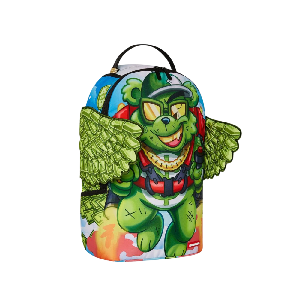 Sprayground  Winged Bear Character Backpack